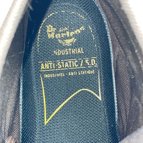 Dr. Martens Ledger Slip Resistant Leather Work Boot Safety Shoe Men Size 12 - Picture 6 of 8